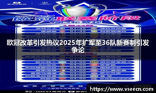 欧冠改革引发热议2025年扩军至36队新赛制引发争论