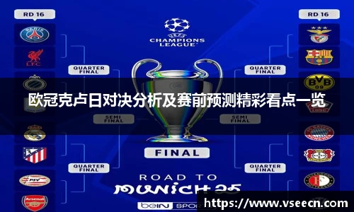 欧冠克卢日对决分析及赛前预测精彩看点一览